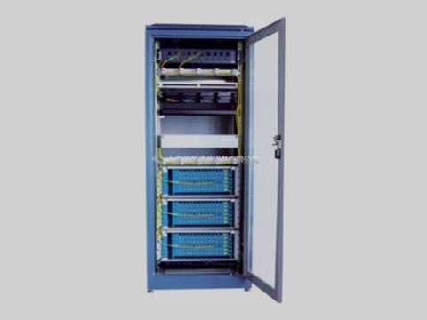 Integrated wiring cabinet